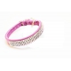 COLLAR SWAROVSKI FUCSIA