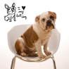 VINILO Y LOVE MY BULLDOG