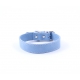 COLLAR PIEL AZUL CIELO