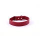 COLLAR PIEL ROJO
