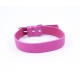COLLAR PIEL FUCSIA HEBILLA COSCOJO